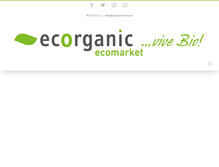 Tablet Screenshot of ecorganicweb.com